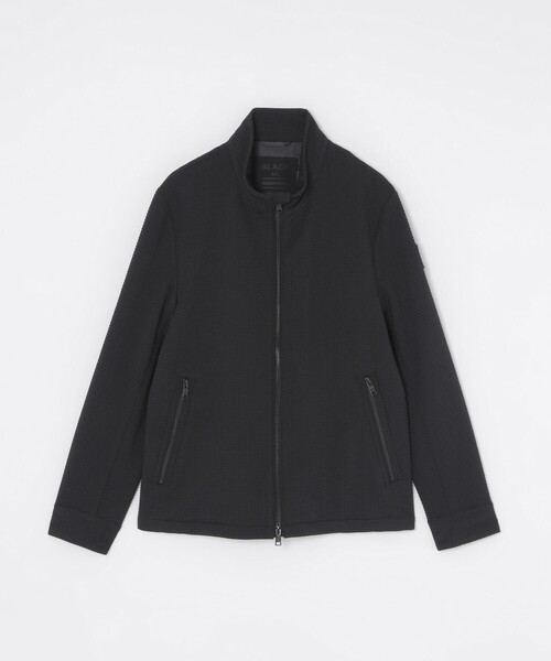 BLACK LABEL CRESTBRIDGE(ブラックレーベル・クレストブリッジ)の「【BLACK lab.】ラーベントリコットスタンドブルゾン(ブルゾン・メンズ・ホワイト系その他/ブラック・L/M/XL)」の3枚目の写真