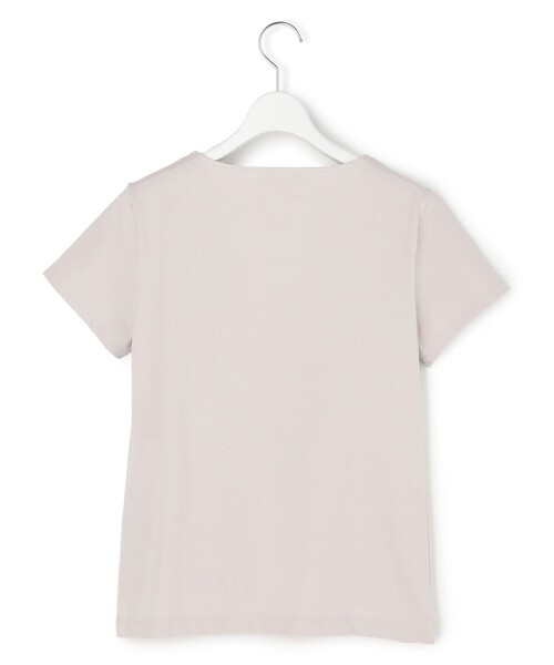 ICB(アイシービー)の「スーペリアジャージー Uネック半袖プルオーバー(Tシャツ/カットソー・レディース・ブラック系/ライトグレー系/アイボリー系・SMALL/MEDIUM/X-SMALL)」の7枚目の写真