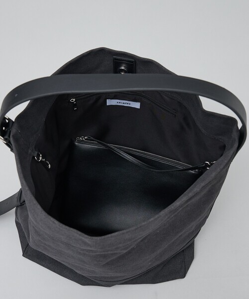 ABAHOUSE(アバハウス)の「【マルチウェイ】キャンバス×レザー トートバッグ【CHIMERE/シメール】(トートバッグ・メンズ・ブラウン/ブラック・フリー)」の10枚目の写真