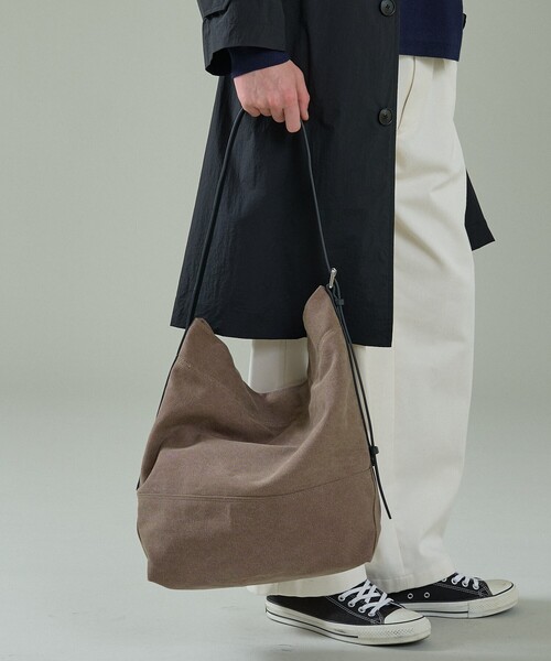 ABAHOUSE(アバハウス)の「【マルチウェイ】キャンバス×レザー トートバッグ【CHIMERE/シメール】(トートバッグ・メンズ・ブラウン/ブラック・フリー)」の19枚目の写真