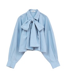 CLANE | 【CLANE/クラネ】RIBBON TIED COMPACT SHIRTS/リボンタイコンパクトシャツ/ブラウス(シャツ/ブラウス)