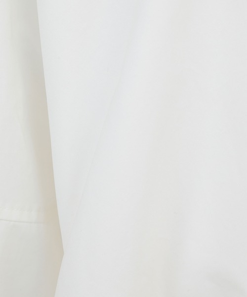 CLANE(クラネ)の「【CLANE/クラネ】RIBBON TIED COMPACT SHIRTS/リボンタイコンパクトシャツ/ブラウス(シャツ/ブラウス・レディース・ホワイト/サックスブルー・1)」の10枚目の写真