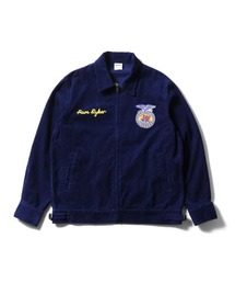 HOUSTON（ヒューストン）の「HOUSTON インディゴコーデュロイFFAジャケット（ブルゾン）」