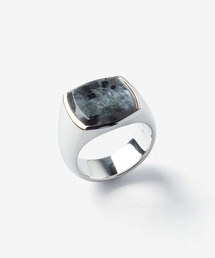 TOM WOOD | TOM WOOD Cushion Larvikite RING トムウッド ラルビカイト クッション リング(リング)