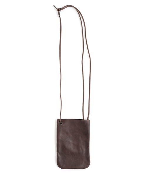 STANDARD SUPPLY(スタンダードサプライ)の「アーツアンドクラフツ / HORSE LEATHER ホースレザー / FLAT SHOULDER S フラットショルダーS(ショルダーバッグ・レディース・タン/チョコ/ブラック・FREE)」の2枚目の写真
