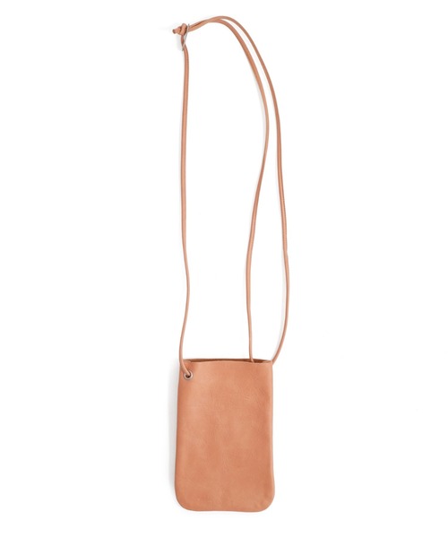 STANDARD SUPPLY(スタンダードサプライ)の「アーツアンドクラフツ / HORSE LEATHER ホースレザー / FLAT SHOULDER S フラットショルダーS(ショルダーバッグ・レディース・タン/チョコ/ブラック・FREE)」の3枚目の写真