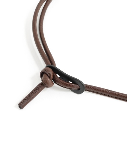 STANDARD SUPPLY(スタンダードサプライ)の「アーツアンドクラフツ / HORSE LEATHER ホースレザー / FLAT SHOULDER S フラットショルダーS(ショルダーバッグ・レディース・タン/チョコ/ブラック・FREE)」の8枚目の写真