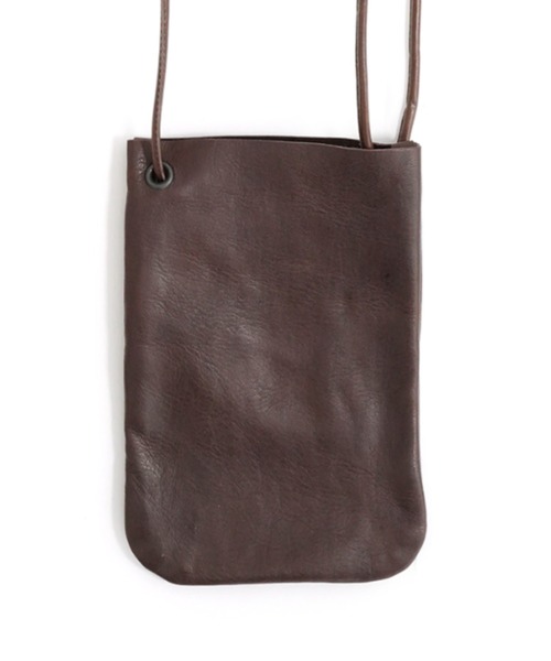 STANDARD SUPPLY(スタンダードサプライ)の「アーツアンドクラフツ / HORSE LEATHER ホースレザー / FLAT SHOULDER S フラットショルダーS(ショルダーバッグ・レディース・タン/チョコ/ブラック・FREE)」の4枚目の写真