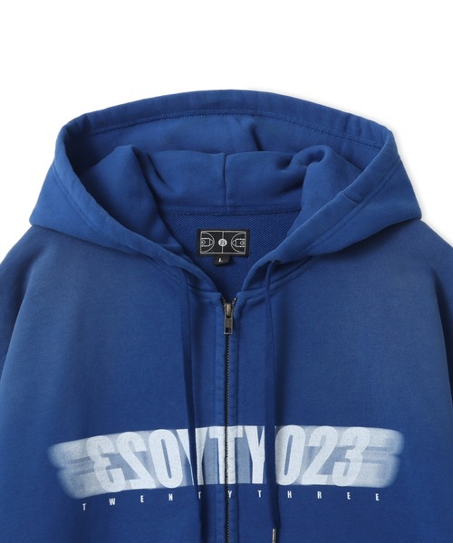TOKYO 23(トウキョウニジュウサン)の「TOKYO 23 Motion Logo Zip Up Hoodie / トウキョウ23 モーション ロゴ ジップアップ フーディ(スウェット・メンズ・ブルー/グレー/ブラック・XXL/L/M/XL)」の12枚目の写真