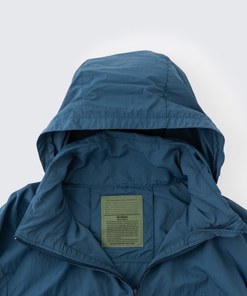 WILD THINGS（ワイルドシングス）の「ライトショートモンスターパーカー│LIGHT SHORT MONSTER PARKA（ナイロンジャケット・メンズ・ブラック/ブルー系その他/グレー系その他2・XL/L/M/S）」の8枚目の写真