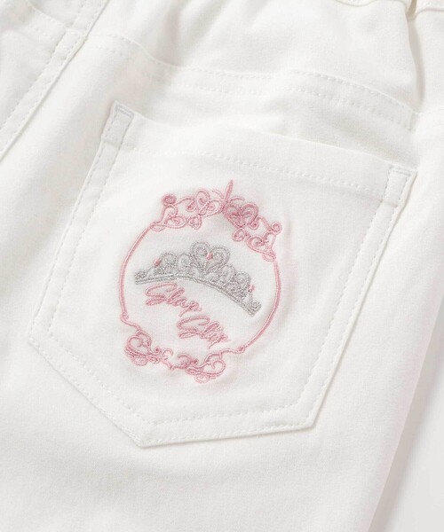 SLAP SLIP（スラップスリップ）の「裾リボン付きストレッチツイルパンツ(80~130cm)（その他パンツ・キッズ・ネイビー/オフホワイト/ブルー・120cm/130cm/110cm/80ｃｍ/100cm/90cm）」の9枚目の写真