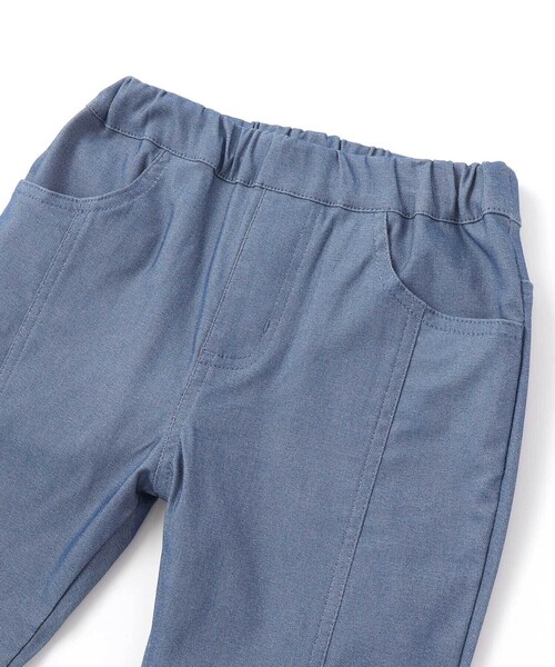 SLAP SLIP（スラップスリップ）の「裾リボン付きストレッチツイルパンツ(80~130cm)（その他パンツ・キッズ・ネイビー/オフホワイト/ブルー・120cm/130cm/110cm/80ｃｍ/100cm/90cm）」の12枚目の写真