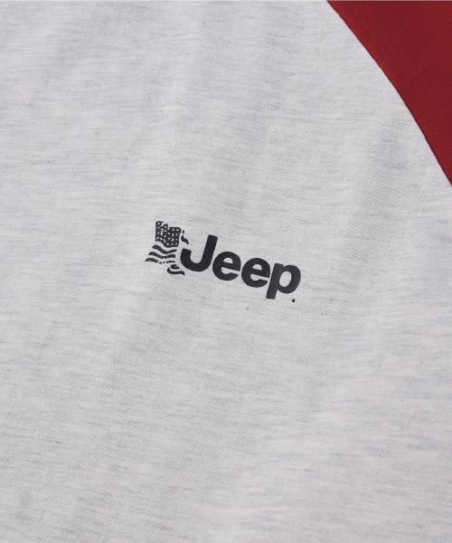 JEEP(ジープ)の「USA JEEP ラグランロングスリーブTシャツ (JR5TSU064BG)(Tシャツ/カットソー・レディース・その他・SMALL/MEDIUM/LARGE/X-LARGE/2XL)」の5枚目の写真