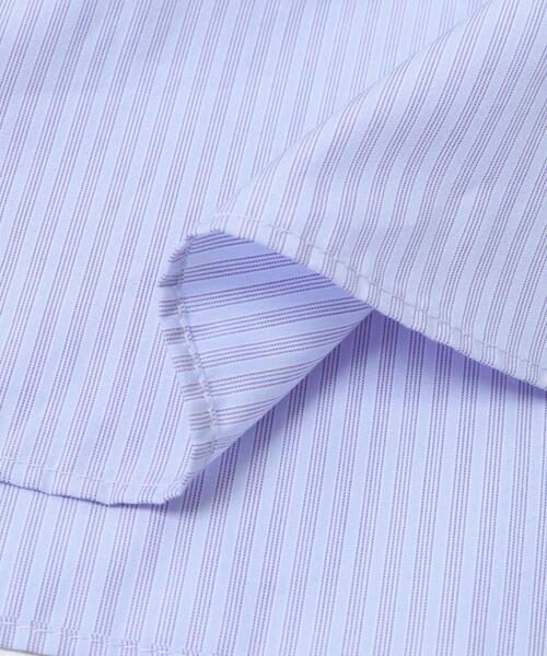 かぐれ(カグレ)の「コットンストライプレギュラーシャツ(シャツ/ブラウス・レディース・ブルー・FREE)」の11枚目の写真