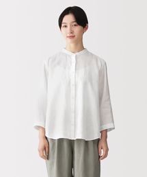 無印良品 | 婦人 リネン 洗いざらし 七分袖ブラウス(シャツ/ブラウス)