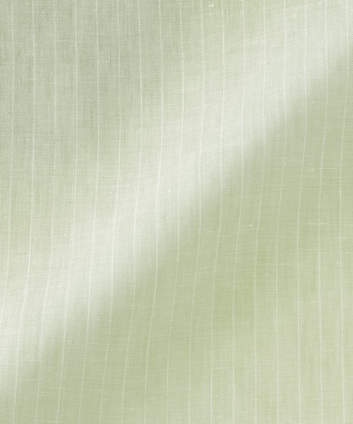 無印良品（ムジルシリョウヒン）の「婦人 リネン 洗いざらし 七分袖ブラウス（シャツ/ブラウス・レディース・ホワイト/オレンジ系/ブラック/ライトグリーン系・S/M/L/XL）」の12枚目の写真