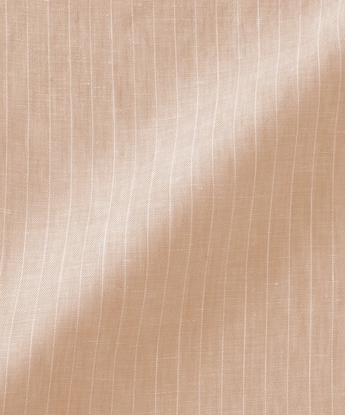 無印良品（ムジルシリョウヒン）の「婦人 リネン 洗いざらし 七分袖ブラウス（シャツ/ブラウス・レディース・ホワイト/オレンジ系/ブラック/ライトグリーン系・S/M/L/XL）」の18枚目の写真