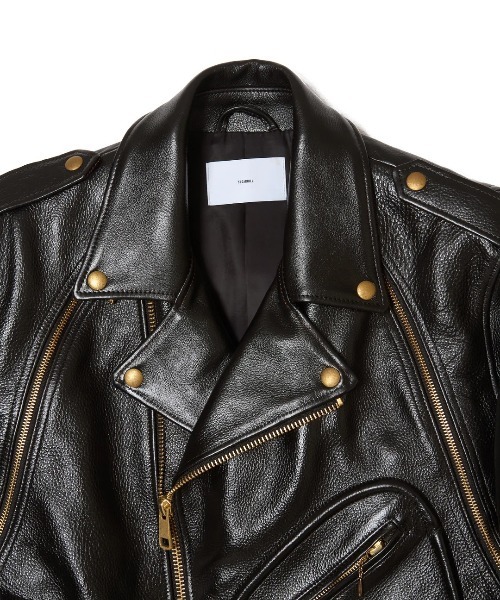 SUGARHILL/シュガーヒル】SHIRINK RIDERS JACKET（ライダース