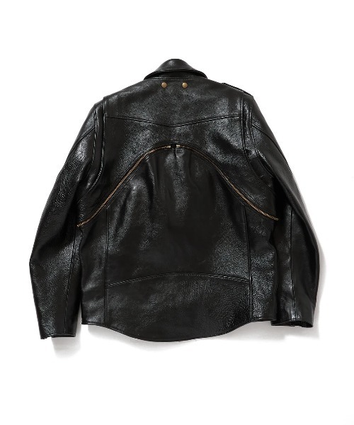 SUGARHILL(シュガーヒル)の「【SUGARHILL/シュガーヒル】SHIRINK RIDERS JACKET(ライダースジャケット・メンズ・ブラック・2)」の6枚目の写真