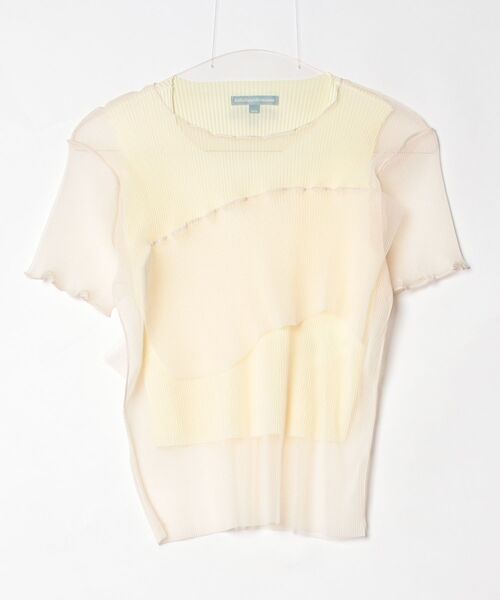 kotohayokozawa(コトハヨコザワ)の「GHOST TODO TOP *SHORT SLEEVE + TDX6S-GH03-INR(Tシャツ/カットソー・レディース・オフホワイト/ブラック/ライトブルー/グリーン・FREE)」の2枚目の写真