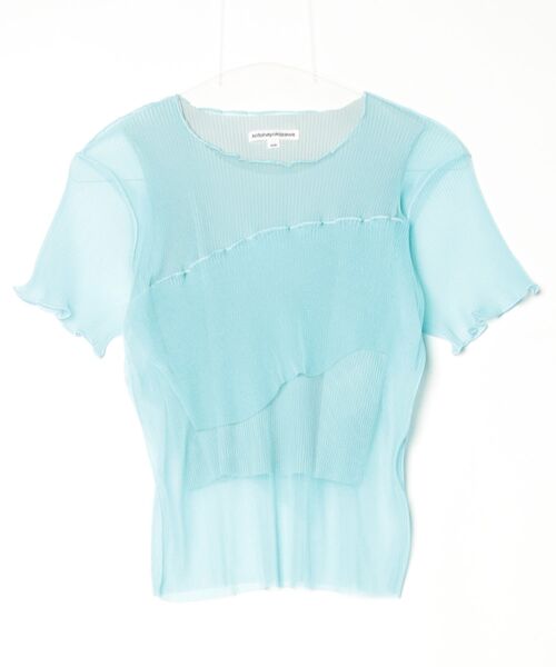 kotohayokozawa(コトハヨコザワ)の「GHOST TODO TOP *SHORT SLEEVE + TDX6S-GH03-INR(Tシャツ/カットソー・レディース・オフホワイト/ブラック/ライトブルー/グリーン・FREE)」の4枚目の写真