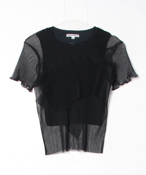 kotohayokozawa(コトハヨコザワ)の「GHOST TODO TOP *SHORT SLEEVE + TDX6S-GH03-INR(Tシャツ/カットソー・レディース・オフホワイト/ブラック/ライトブルー/グリーン・FREE)」の3枚目の写真
