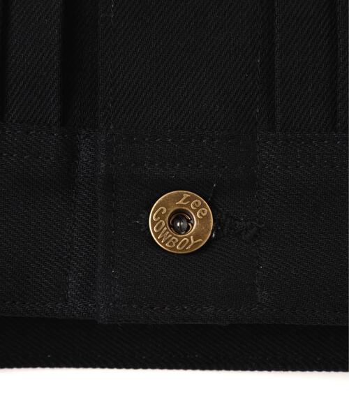 schott（ショット）の「Schott×Lee/ショット×リー/101J COWBOY BLACK DENIM JACKET/101J カウボーイ ブラック デニムジャケット（デニムジャケット・メンズ・ブラック・38/40/36/42）」の12枚目の写真