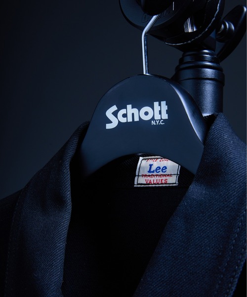 schott（ショット）の「Schott×Lee/ショット×リー/101J COWBOY BLACK DENIM JACKET/101J カウボーイ ブラック デニムジャケット（デニムジャケット・メンズ・ブラック・38/40/36/42）」の3枚目の写真