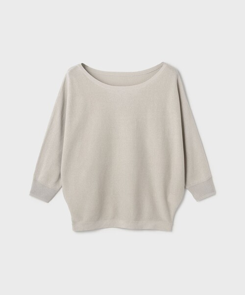 Diagram(ダイアグラム)の「ドルマンニットトップ(Tシャツ/カットソー・レディース・ブラック/オレンジ/グレー・36)」の22枚目の写真