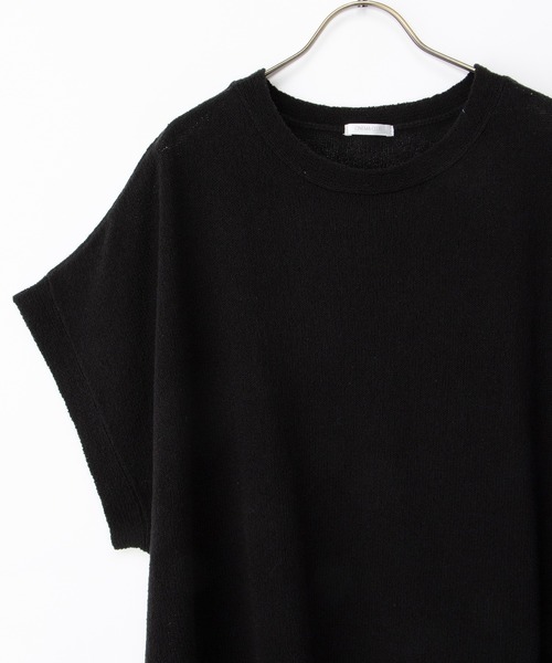 Honeys(ハニーズ)の「ポンチョ風ベスト(ニット/セーター・レディース・ネイビー/ベージュ/ピンク系その他/ブラック/杢グレー・F)」の21枚目の写真