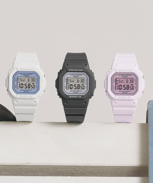 BABY-G(ベイビージー)の「BGD-565シリーズ / BGD-565SC-4BJF(デジタル腕時計・レディース・ライトピンク・FREE)」の4枚目の写真