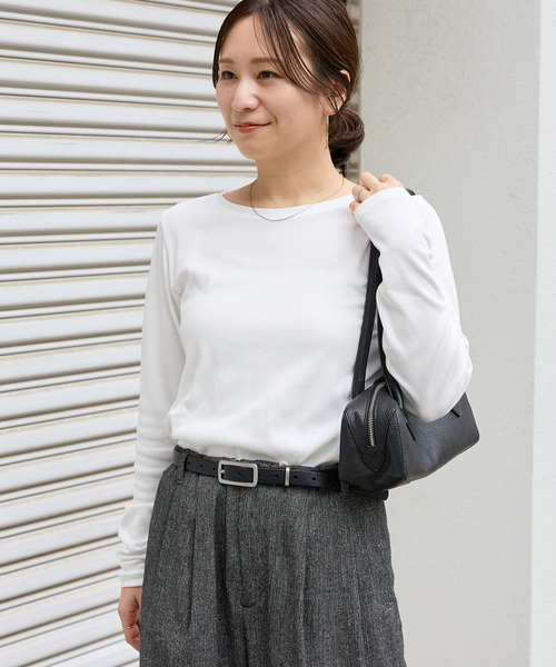 JOURNAL STANDARD（ジャーナルスタンダード）の「《追加3》ベアテレココンパクトプルオーバー（Tシャツ/カットソー・レディース・ブラウン/ホワイト/カーキ/ブラック・FREE）」の8枚目の写真