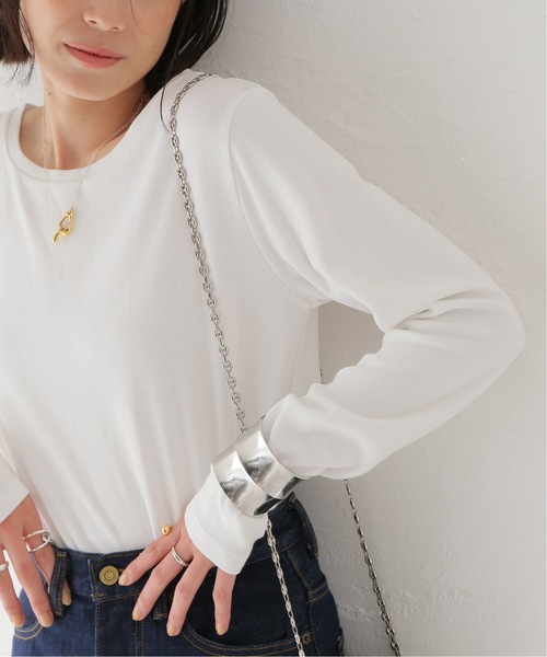 JOURNAL STANDARD（ジャーナルスタンダード）の「《追加3》ベアテレココンパクトプルオーバー（Tシャツ/カットソー・レディース・ブラウン/ホワイト/カーキ/ブラック・FREE）」の11枚目の写真