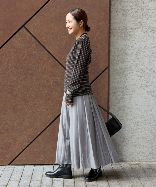 JOURNAL STANDARD（ジャーナルスタンダード）の「《追加3》ベアテレココンパクトプルオーバー（Tシャツ/カットソー・レディース・ブラウン/ホワイト/カーキ/ブラック・FREE）」の12枚目の写真