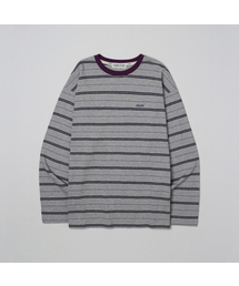 Classic stripe ringer t-shirt [FRSP05LT13]_Gray