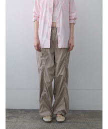 Airy Parachute Pants Sand