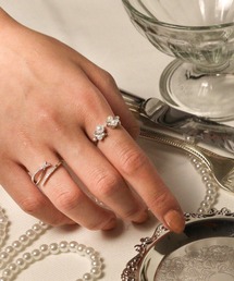 Bilan（ビラン）の「【BILAN】セパレートパールリング（リング）」