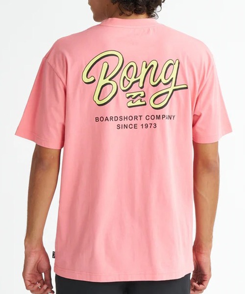 BILLABONG(ビラボン)の「BILLABONG/ビラボン 半袖 Tシャツ BB NEON BG01A205(Tシャツ/カットソー・メンズ・ホワイト/ライトピンク/ブラック・XL/L/M)」の3枚目の写真