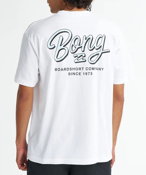 BILLABONG(ビラボン)の「BILLABONG/ビラボン 半袖 Tシャツ BB NEON BG01A205(Tシャツ/カットソー・メンズ・ホワイト/ライトピンク/ブラック・XL/L/M)」の1枚目の写真