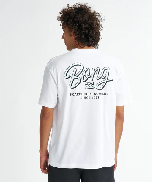 BILLABONG(ビラボン)の「BILLABONG/ビラボン 半袖 Tシャツ BB NEON BG01A205(Tシャツ/カットソー・メンズ・ホワイト/ライトピンク/ブラック・XL/L/M)」の5枚目の写真