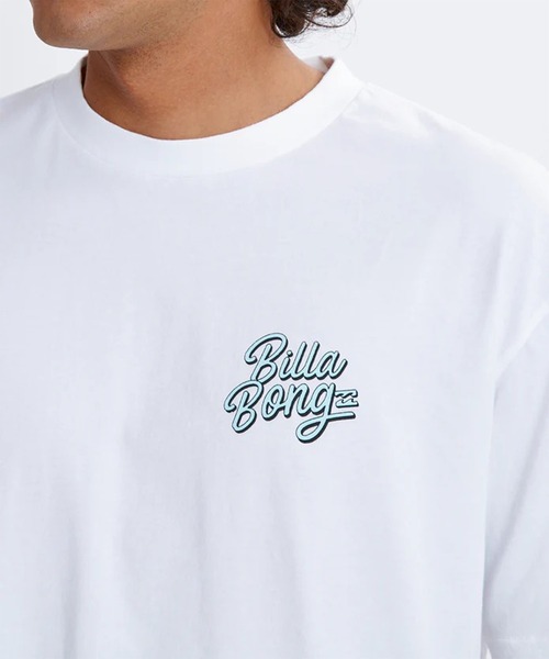 BILLABONG(ビラボン)の「BILLABONG/ビラボン 半袖 Tシャツ BB NEON BG01A205(Tシャツ/カットソー・メンズ・ホワイト/ライトピンク/ブラック・XL/L/M)」の6枚目の写真