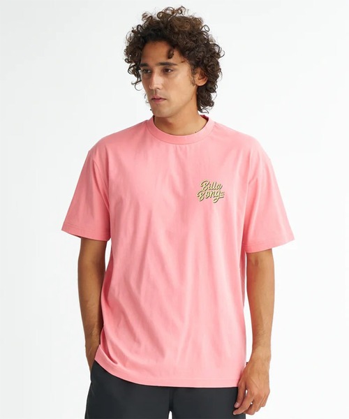 BILLABONG(ビラボン)の「BILLABONG/ビラボン 半袖 Tシャツ BB NEON BG01A205(Tシャツ/カットソー・メンズ・ホワイト/ライトピンク/ブラック・XL/L/M)」の16枚目の写真