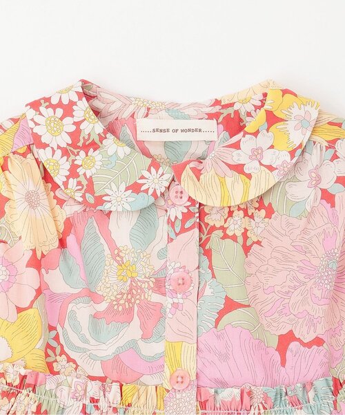 sense of wonder（センスオブワンダー）の「【親子リンク】Summers in the Sunワンピース（ワンピース・キッズ・グリーン/ピンク・80ｃｍ/100cm/90cm/130cm/120cm/110cm）」の10枚目の写真