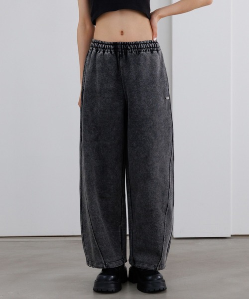 repipi armario（レピピ アルマリオ）の「Acidルーズスウェットパンツ（スウェットパンツ・キッズ・ブラック系/ブルー系/ピンク系/杢グレー・SMALL/MEDIUM/LARGE）」の17枚目の写真