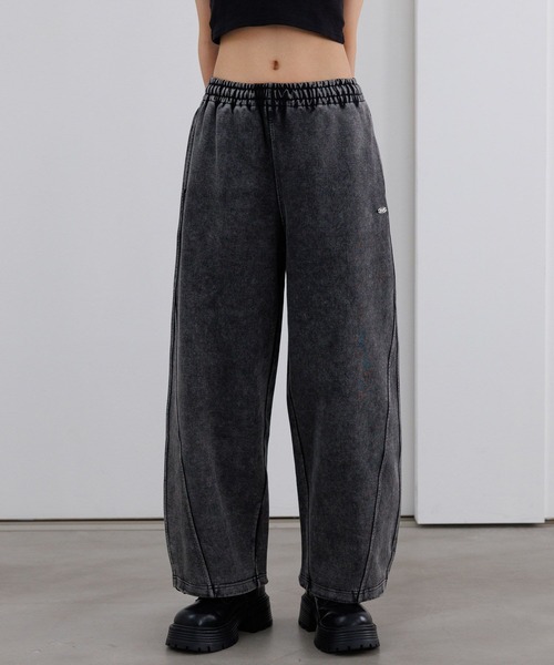 repipi armario（レピピ アルマリオ）の「Acidルーズスウェットパンツ（スウェットパンツ・キッズ・ブラック系/ブルー系/ピンク系/杢グレー・SMALL/MEDIUM/LARGE）」の19枚目の写真