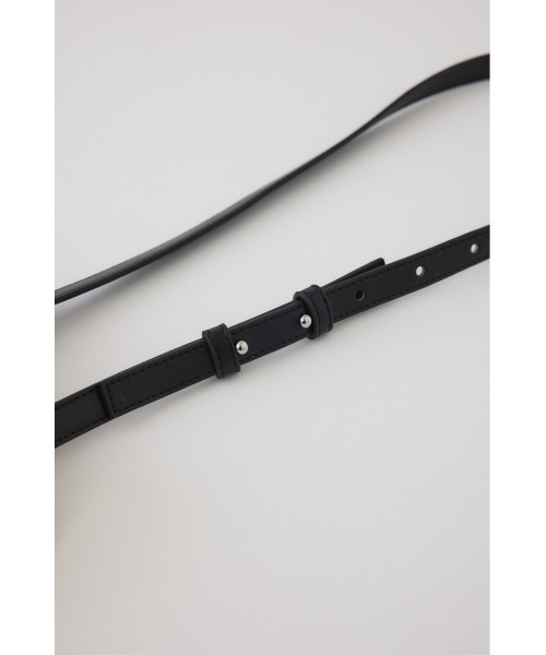 RIM.ARK（リムアーク）の「Satin sacoche サテン サコッシュ（ショルダーバッグ・レディース・アイボリー/ブラック/グリーン・FREE）」の16枚目の写真