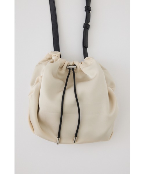 RIM.ARK（リムアーク）の「Satin sacoche サテン サコッシュ（ショルダーバッグ・レディース・アイボリー/ブラック/グリーン・FREE）」の12枚目の写真