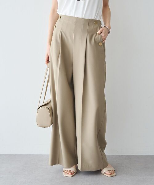 YECCA VECCA（イェッカヴェッカ）の「マリンパンツ（その他パンツ・レディース・オフホワイト/ネイビー/ベージュ・M/S）」の4枚目の写真