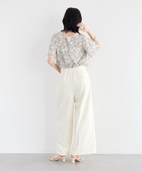 YECCA VECCA（イェッカヴェッカ）の「マリンパンツ（その他パンツ・レディース・オフホワイト/ネイビー/ベージュ・M/S）」の20枚目の写真