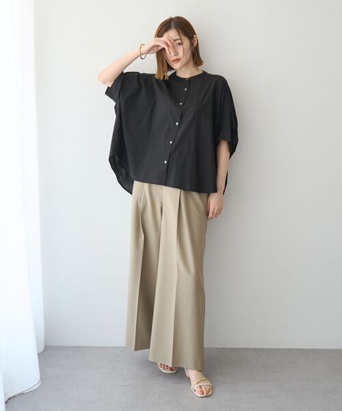 YECCA VECCA（イェッカヴェッカ）の「【尾崎紗代子さん着用】マリンパンツ（その他パンツ・レディース・オフホワイト/ネイビー/ベージュ/ライトブルー・M/S）」の22枚目の写真